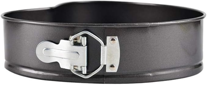 Falytemow Nonstick Springform Pan with Removable Bottom 3 Pieces Cake Molds of Heart Round Square Leakproof Cheesecakes Pan Bakeware Set