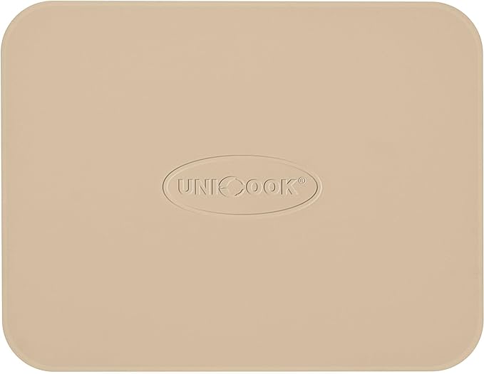 Unicook 15 x 12 Inch Pizza Stone for Oven and Grill, Cordierite Rectangular Baking Stone, Thermal Shock Resistant, Ideal for Baking Crispy Pizzas, Bread and Cookies