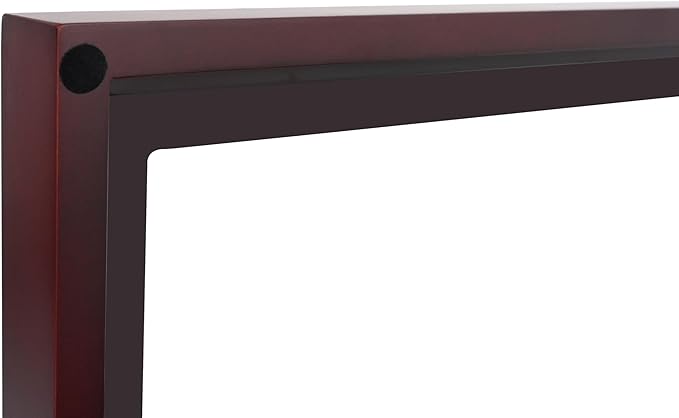 CIGAROL Luxury Wooden Tea Box Organizer – 6 Compartment Storage Chest with Scratch-Resistant Glass Lid – Ideal for Tea Bags, Coffee Pods, Spices, or Office Supplies