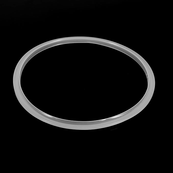 Pressure Cooker Sealing, 22/24/26/32cm Dia Clear Silicone Gasket Sealing Cookware Accessories Replacement High Temperature for Household Restaurant(Diameter 22CM)