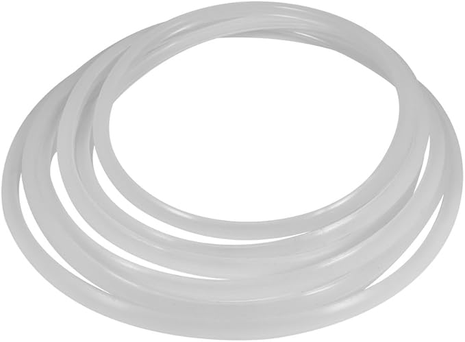 Pressure Cooker Sealing, 22/24/26/32cm Dia Clear Silicone Gasket Sealing Cookware Accessories Replacement High Temperature for Household Restaurant(Diameter 24CM)