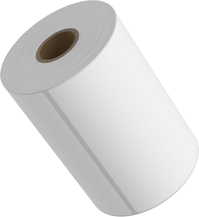 9527 Product 4x6 Blank Direct Thermal Shipping Labels for Zebra 2844 Zp-450 Zp-500 Zp-505,250 Labels/Roll,Total 80 Rolls