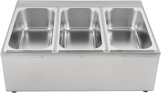 8.82 Lbs 3 Tanks Chocolate Tempering Machine 300W 110V Electric Chocolate Melting Pot with TEMP Control 32℉~176℉ Stainless Steel Commercial Chocolate Melter Food Warmer for Melting and Heating