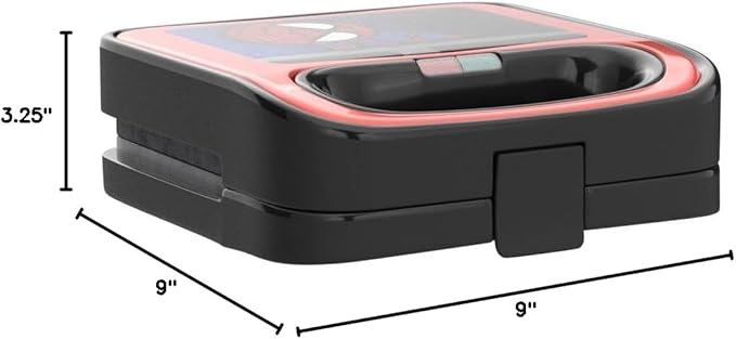 Uncanny Brands Spider-Man Waffle Maker - Chibi Spidey Waffles - Marvel Kitchen Appliance