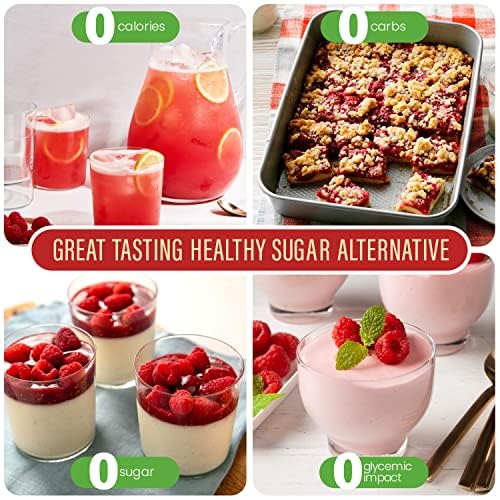 Stevia Select Raspberry Flavored Liquid Stevia – Zero Calorie Coffee, Tea, Drink & Baking Sweetener, All-Natural, No Erythritol, Keto-Friendly Sugar Alternative, 300 Servings – 2 Oz (1 Pack)