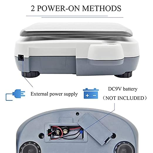 CGOLDENWALL Lab Scale 10kgx0.1g Digital Precision Scale Electronic Balance Laboratory Weighing Industrial Scale Kitchen Counting Scale Scientific Scale Calibrated (10kg, 0.1g)