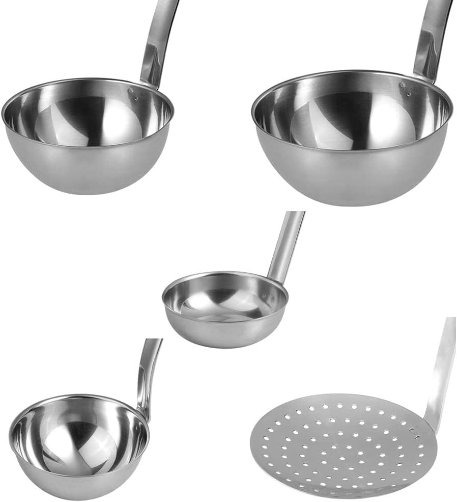 Stainless Steel Soup Ladle (5 PCS SET)
