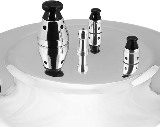 Barton 8Qt Pressure Canner Release Valve Aluminum Canning Pot Cooker Pot Stove Top Instant Fast Cooking Pot Stewing Locking System, 8 Quart