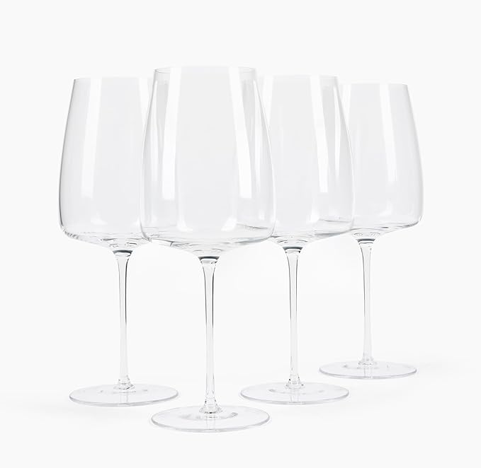 Tall Pour Wine Glasses (4-Piece Set)