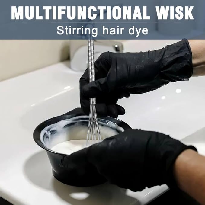 Mini whisk, Small Whisk 2 Pieces, 5in and 7in 304 Stainless steel Wire Whisk for Whisking, Beating, Mixing Sauces, Blending Ingredients