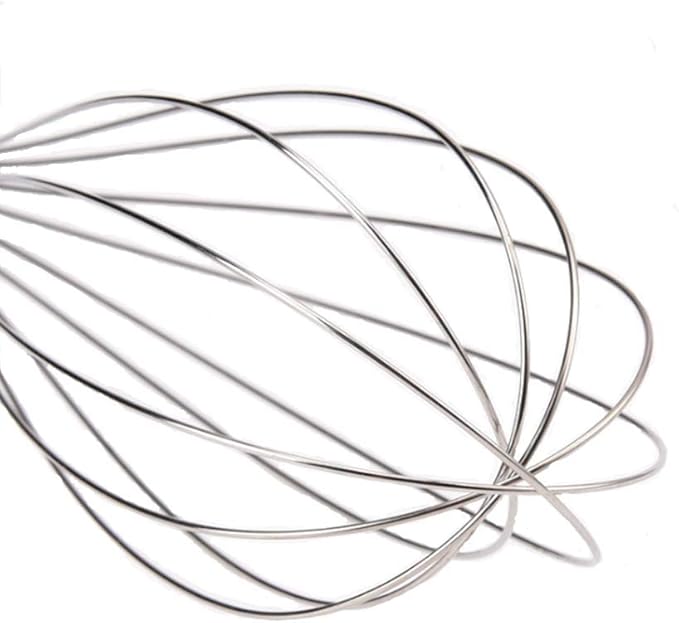 Aniso Stainless Steel Whisk (8.4 inches, Silver)