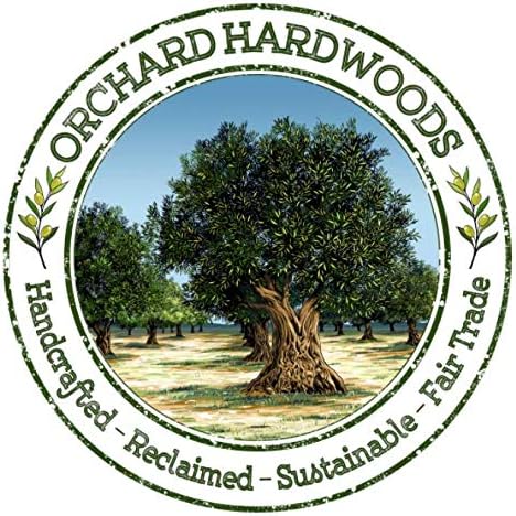 11" Artisan Olive Wood Serving Bowl/Centerpiece Unique decorative Wooden Bowl for Fruit, Salad, Snacks, Chips. In Small 6", Med 7", Lg 8", XL 11", XXL 12". (Extra Large 11 inch)