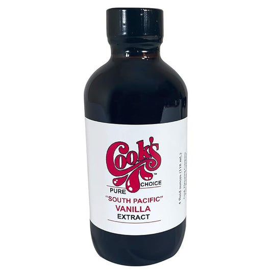 Cook's Pure South Pacific Vanilla Extract 4 oz