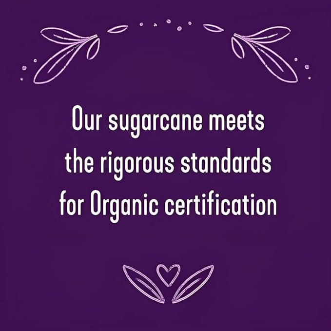 Wholesome Sweeteners 16-Ounce Organic Cane Sugar, Fair Trade, Non GMO, Gluten Free, Pure & Vegan, for Baking and Sweetening, 1 Pack