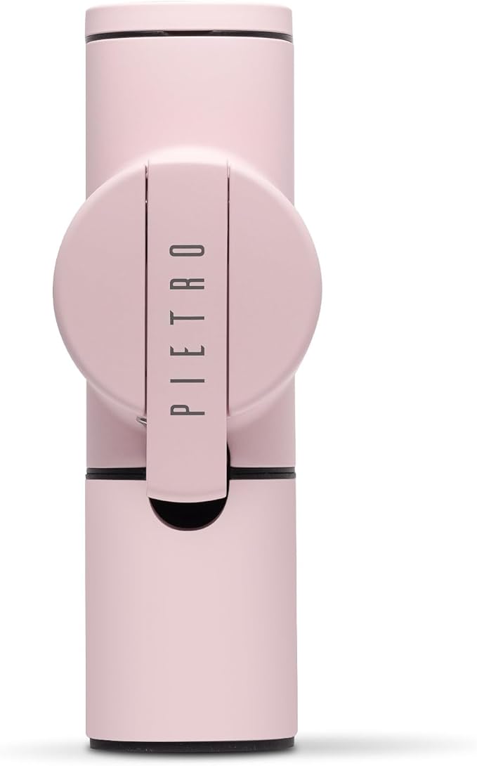 Pietro Pro Brewing Manual Coffee Grinder - Made in Italy - By Fiorenzato (Pink)