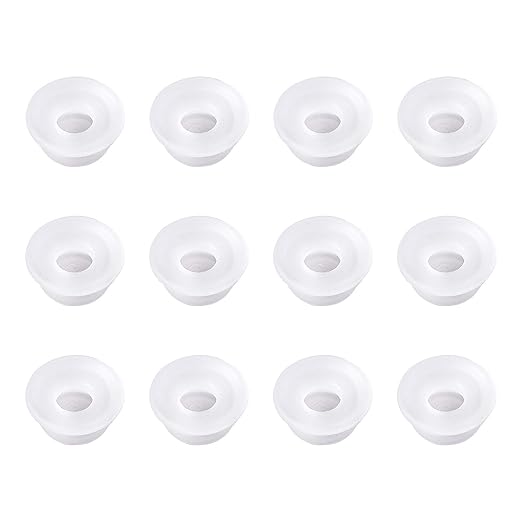 12 Pcs Instapot Replacement Float Valve Gaskets - Float Valve Sealer for Instant Pot Duo 3, 5, 6, 8 Qt, Duo Plus, Ultra, LUX 3, 8 Qt, Float Sealing Caps Float Valve Silicone Caps