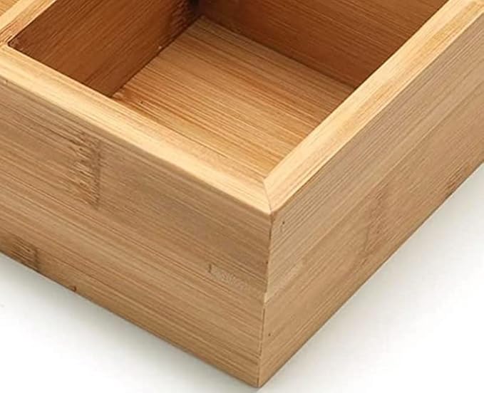 Tea Bag Holder and Storage Organizer - Sugar Packet and Coffee Station Condiment Organizer