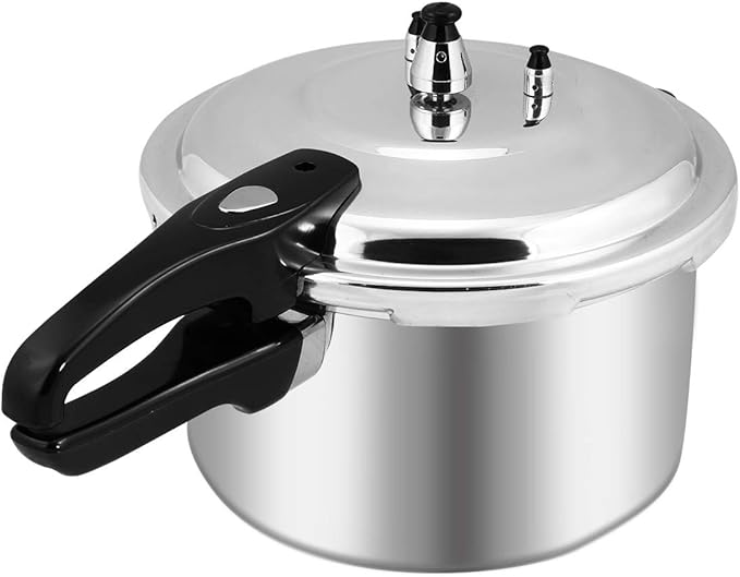 Barton 8Qt Pressure Canner Release Valve Aluminum Canning Pot Cooker Pot Stove Top Instant Fast Cooking Pot Stewing Locking System, 8 Quart