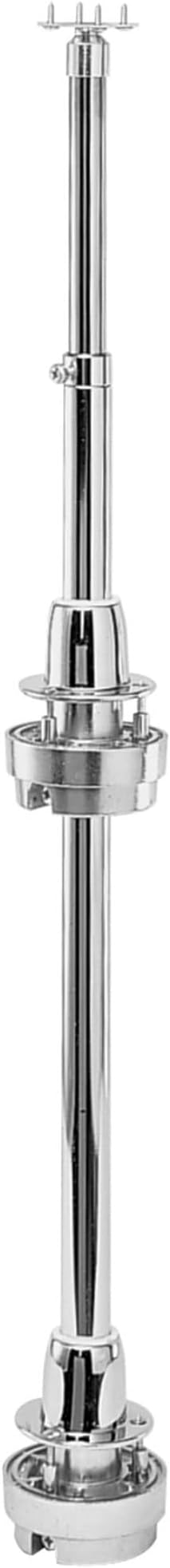 Rev-A-Shelf Dual Shelves Kidney-Shape 32" Lazy Susan Organizer for Lower Corner & Base Kitchen Cabinets, Turntable Home Storage, Wooden, 4WLS472-32-52