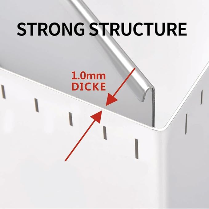 Guowall Adjustable Cake Ring Extensible Rectangle Ring Mold Detachable Stainless Steel Square Shaped Cake Cutter, Nonstick DIY Baking - 5.9 x 5.9 in (15 x 15 cm)