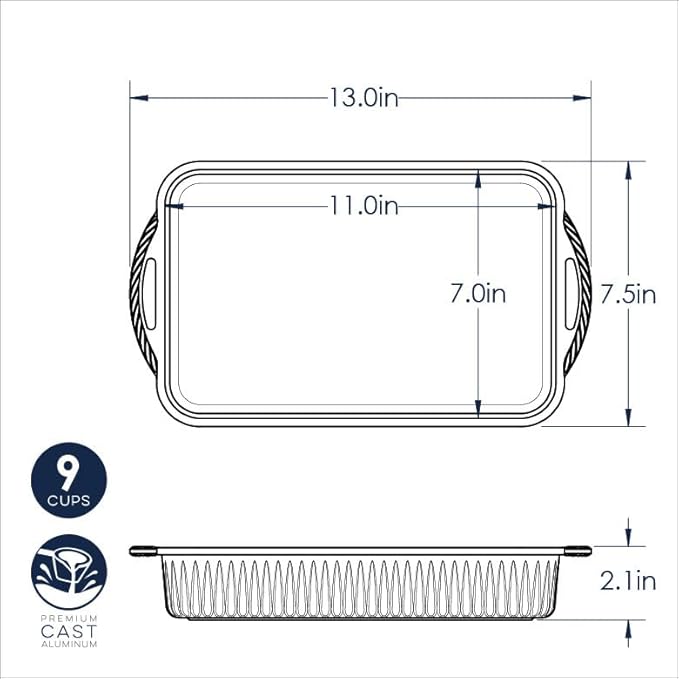 Nordic Ware Procast 7x11