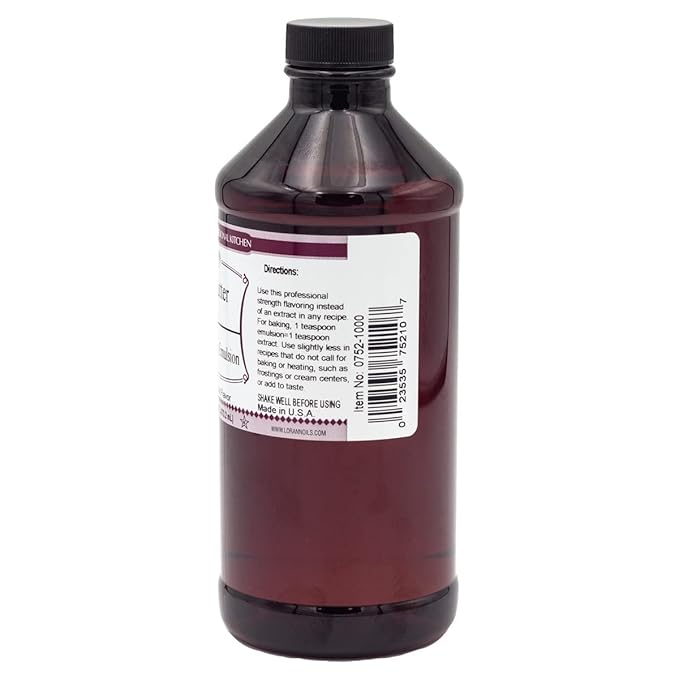 Lorann Oils Butter Bakery Emulsion: True Butter Flavor, Ideal for Enhancing Rich Dairy Notes in Baked Goods, Gluten-Free, Keto-Friendly, Butter Flavoring Essential for Your Kitchen