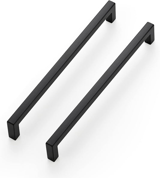 Ravinte 20-Pack Square Drawer Handles, 7-1/2 Inch, Matte Black, Pack of 20