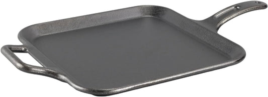 Lodge BOLD 12 Inch Seasoned Cast Iron Square Griddle, Design-Forward Cookware