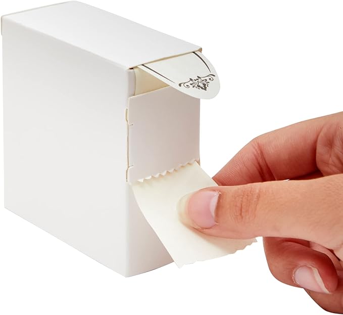 Juvale 300-Piece Dissolvable Labels for Food Storage Containers and Mason Jars - 8 Unique Sticker Designs for Kitchen, Pantry, and Canning Jars (1 x 2.25 Inches)