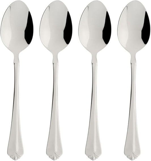 Oneida Juilliard Fine Flatware Teaspoons, 0.15 LB, Metallic