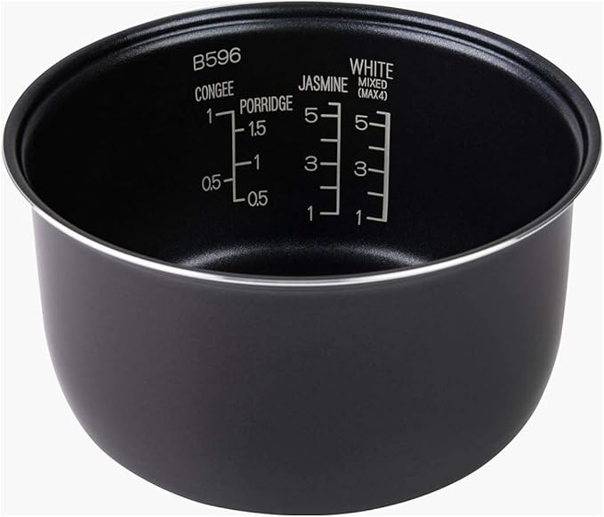Zojirushi NL-GAC10BM 5.5 Cup Uncooked Umami Micom Rice Cooker and Warmer (Metallic Black)