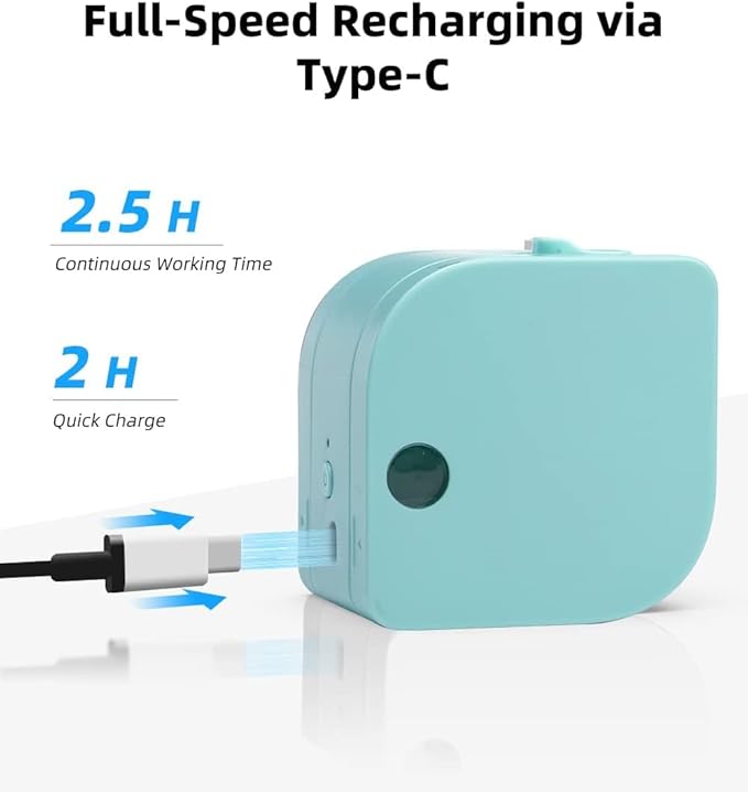 Phomemo P12 PRO Label Maker Machine with Tape, Mini Bluetooth Portable Thermal Labelmaker for Home, Office, Organizing, Kitchen, Wireless Small Label Makers with Multiple Templates, Green