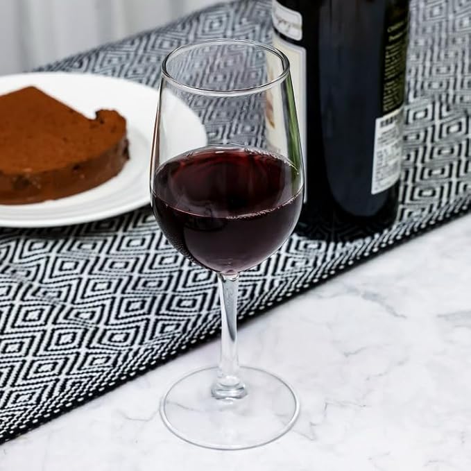 UMI UMIZILI Wine Glasses Set of 8, 12 Ounce Wine Glasses for white or red wine, All Purposed Wine Glass for Any Occasions