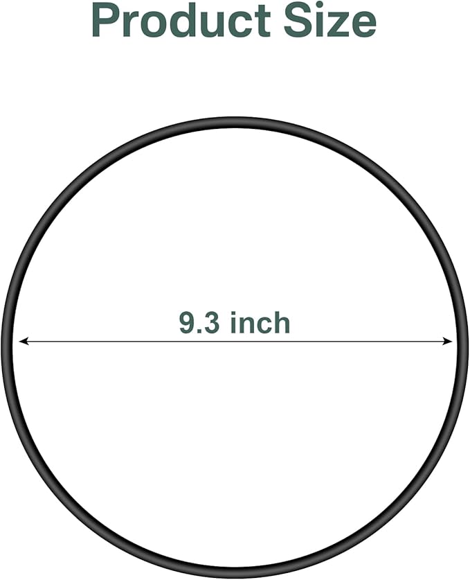 Black Lid Latch Strap Rubber Band Fit for Hamilton Beach Crock Pot Slow Cooker 6, 7, and 8 quart models, including 33167, 33172, and 33176（2PC）