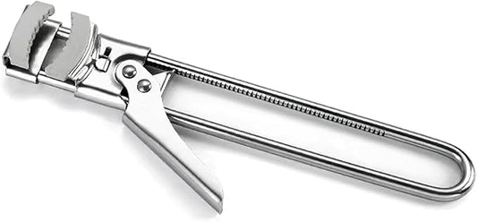 Jar Opener for Weak Hands, Adjustable Multifunctional Stainless Steel Can Opener Jar Lid Gripper With non-slip module, Removes Tight Jar Lid for Seniors with Arthritis, Manual, Kitchen Accessories