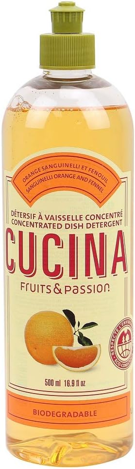 Cucina Sanguinelli Orange and Fennel 16.9 oz Concentrated Dish Detergent