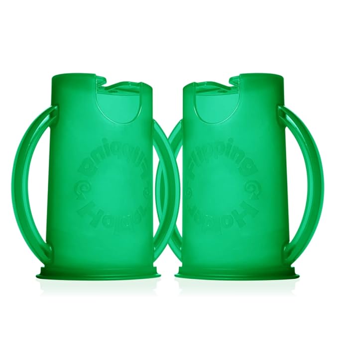 Squeeze Proof Food Pouch Holder for Toddlers, Babies, Kids, Mess Free No Squeeze Juice Box Drink and Applesauce Snack Holder with Easy Grip Handles and Lid