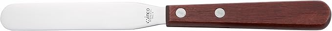 Winco Blade Bakery Spatula, 4.25-Inch, Stainless Steel, Brown