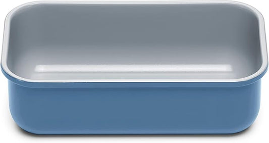 Caraway Non-Stick Ceramic 1 lb Loaf Pan - Naturally Slick Ceramic Coating - Non-Toxic, PTFE & PFOA Free - Perfect for Pound Cakes, Breads, & More - Slate