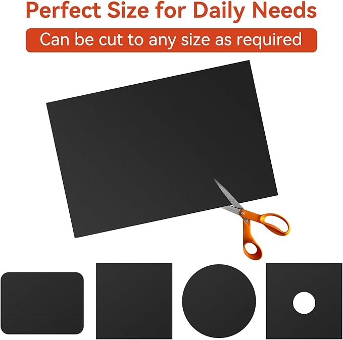 Oven Liners for Bottom of Electric Gas Oven, Reusable Non-Stick Teflon Protector Mat, Heat Resistant Grill Mats Outdoor, Easy to Clean Gas Stove Liners BPA and PFOA Free 23.6"x 15.7" Stovetop Cover