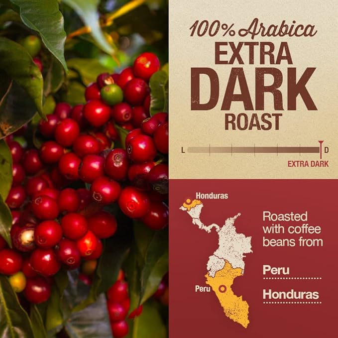 Mayorga Intense Dark Roast Coffee, 2 lb bag - Muy Macho Blend, the World's Strongest Organic Coffee - 100% Arabica Whole Coffee Beans - Bold Flavor - Specialty Grade, Non-GMO, Direct Trade