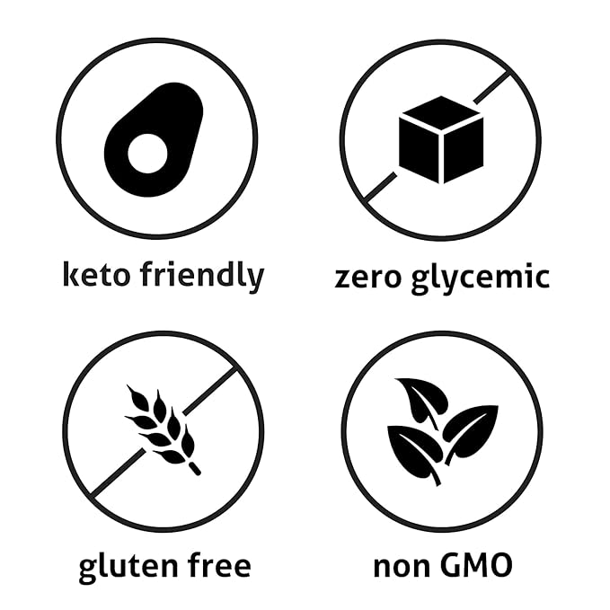 Wholesome Yum Powdered Allulose Sweetener - Natural Keto Powdered Sugar Substitute - Non GMO, Zero Carb, 0 Calorie, Sugar Free, No Aftertaste, Tummy Friendly - Confectioners Sugar Replacement (12 oz)