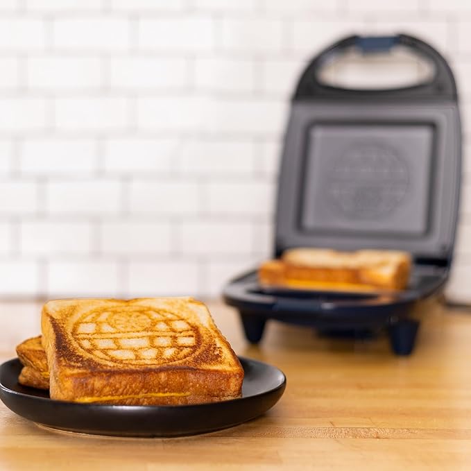 Uncanny Brands Star Wars Death Star Single Sandwich Maker - Star Wars Kitchen Appliance