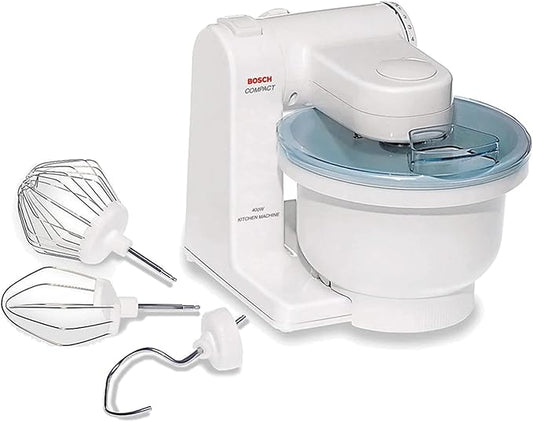Bosch MUM4405 Compact Tilt-Head Stand Mixer with Pouring Shield, 400 watt, 4 Quart