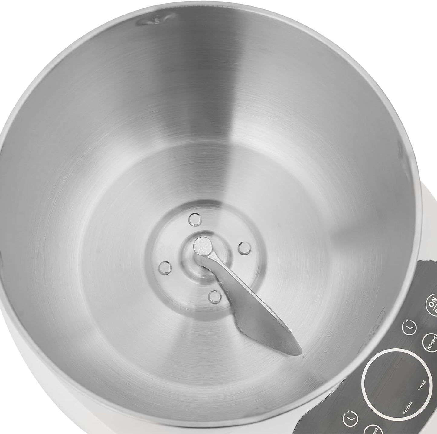 Electric Dough Maker with Ferment Function, 5L/ 4.5Qt 230W 304 Stainless Steel Dough Mixer Machine, Commercial Bread Mixer for Roti Bread Pizza Baking Dumpling Dough & Sourdough(Blue)