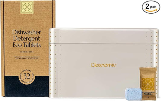 Cleanomic Dishwasher Pods and Tablet Tin Bundle