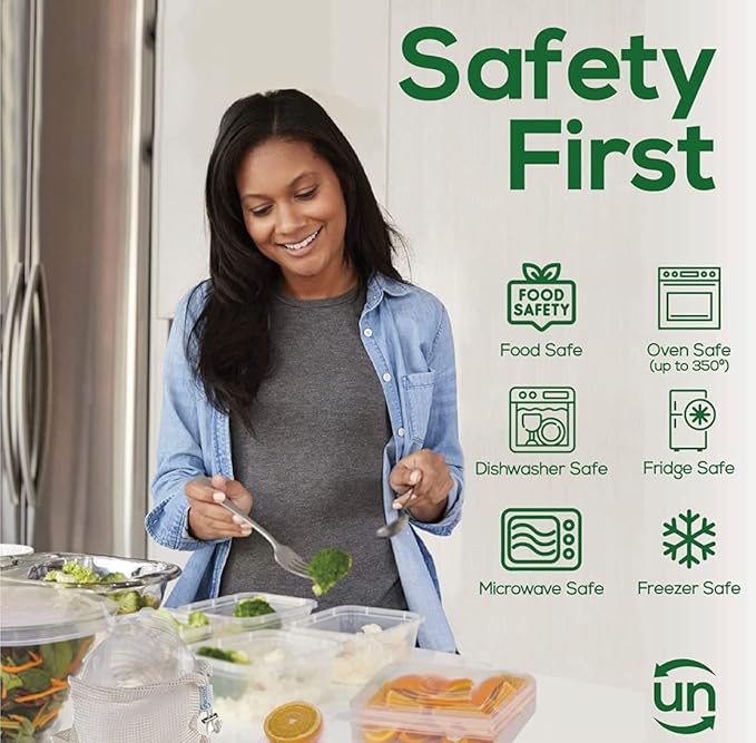 unwasted Reusable Silicone Lids (Large) – Upgrade Your Kitchen Gadgets with Our Silicone Covers for Food Storage – Reusable Silicone Stretch Lids and Food Covers for Containers Up to 9” (Pack of 4)