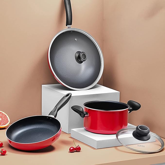 11 Inch Pan Lid Tempered Glass Pot Lid Replacement Glass Cover for 11" Cast Iron Skillets, Frying Pans, Pots and Wok, Heat Resistant Handle