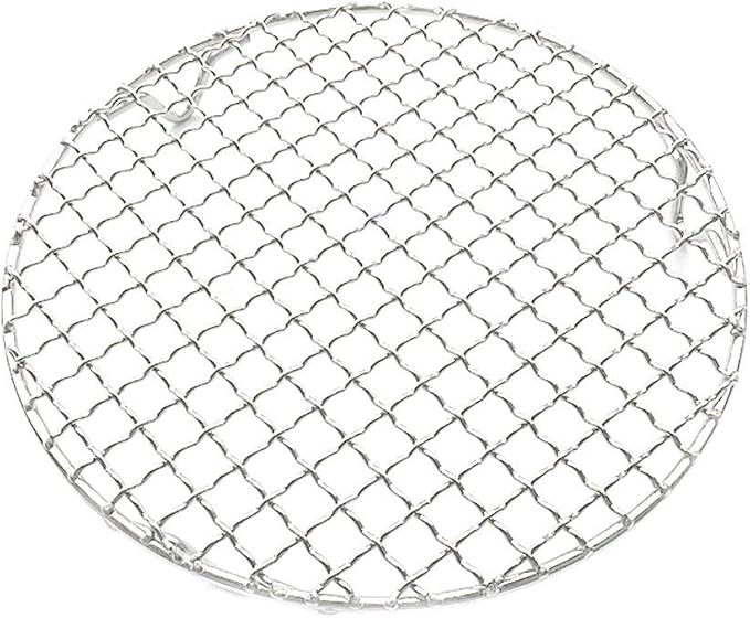 Versatile Round 304 Stainless Steel Cooling Rack Baking,Heat Resistant Rust Proof Sturdy Durable Dia 9.8"