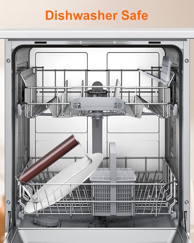 Brigii Burger Press Smasher, 2.5lb Heavy-Duty Stainless Steel, with Flat Nonstick Surface and Wooden Handle, for Hamburger Patty, Bacon, Steak, BBQ Grilling, Dishwasher Safe